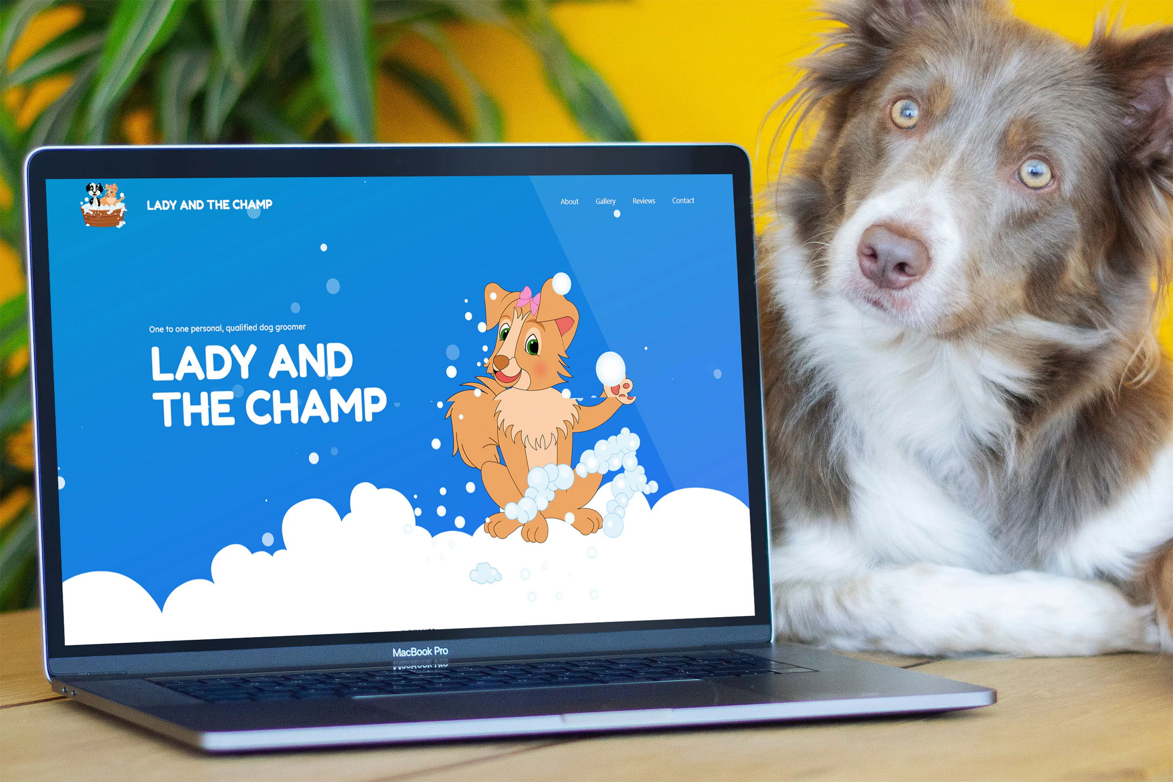 Lady and the Champ homepage
